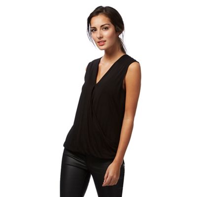 Black wrap over top